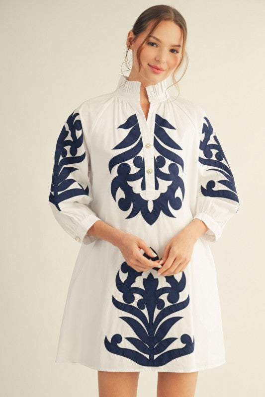 Sailor Shift Dress