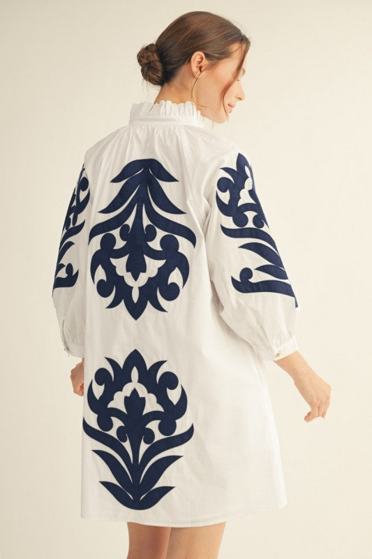 Sailor Shift Dress
