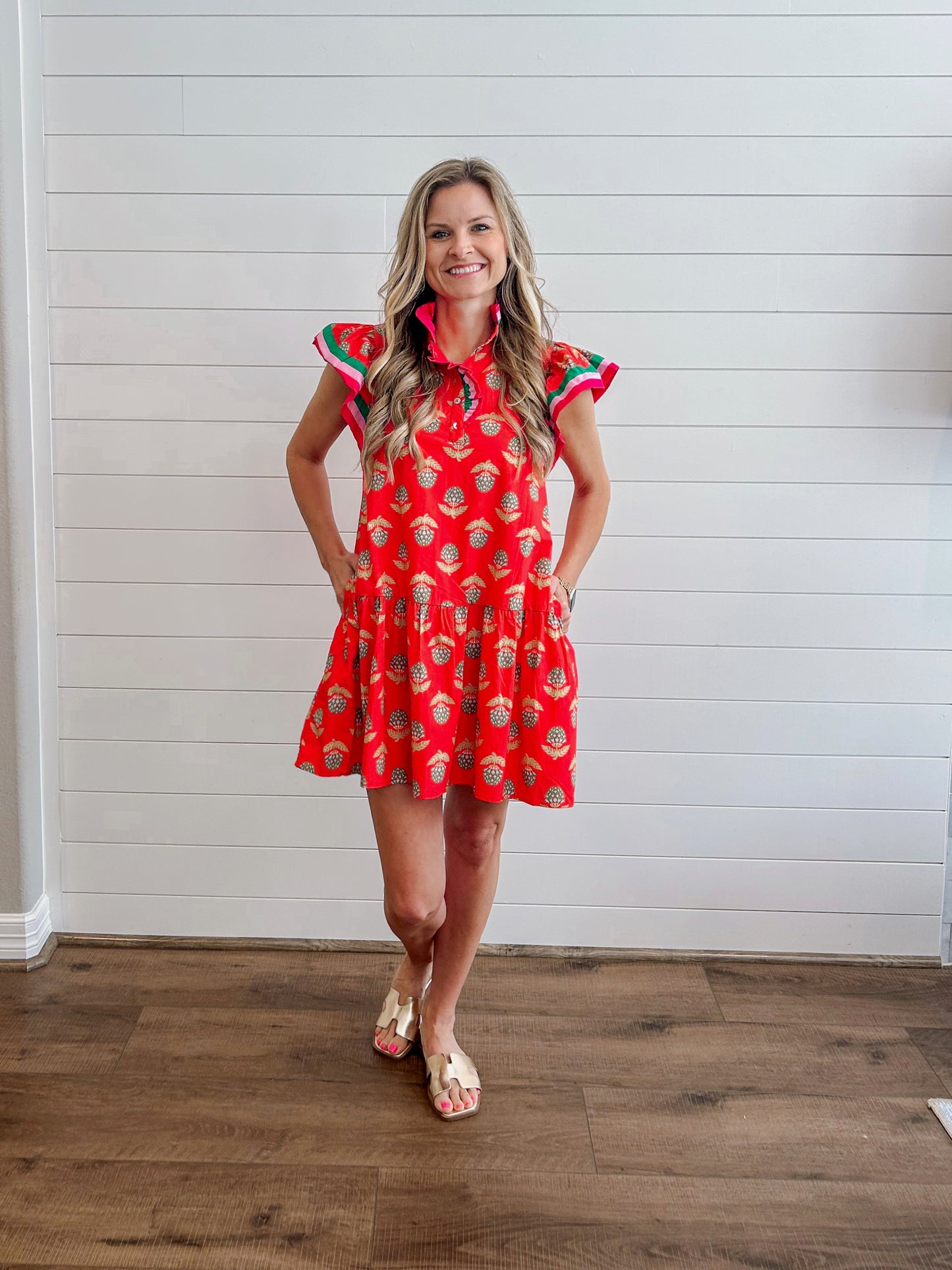 Tropical Punch Mini Dress