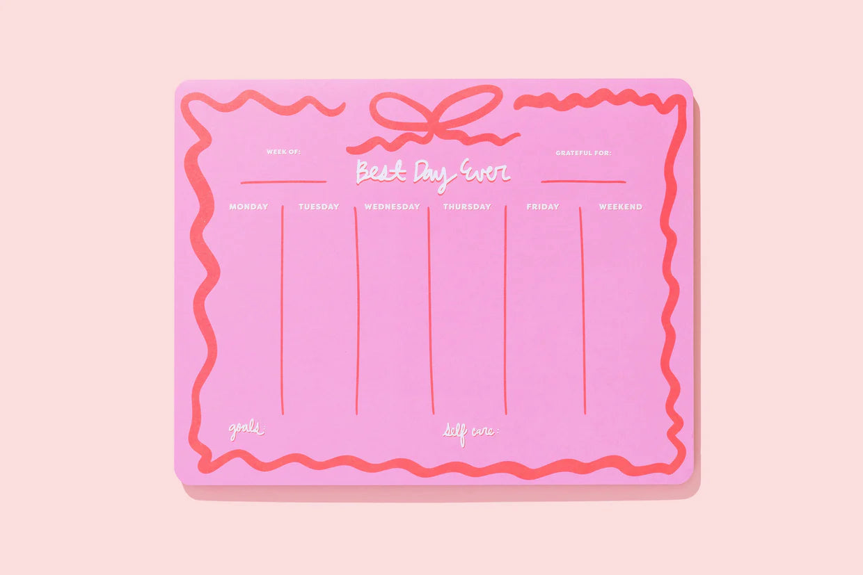 Best Day Ever Bow Planner