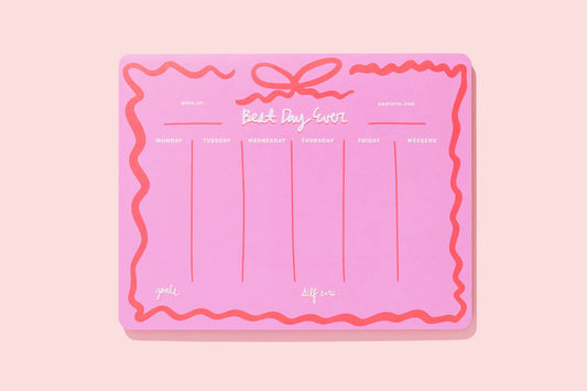 Best Day Ever Bow Planner