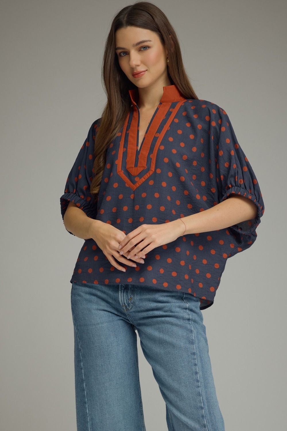 Daphne Top - Navy