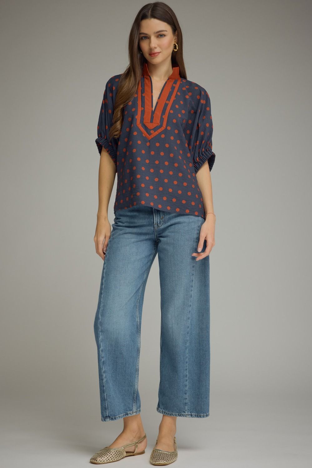 Daphne Top - Navy