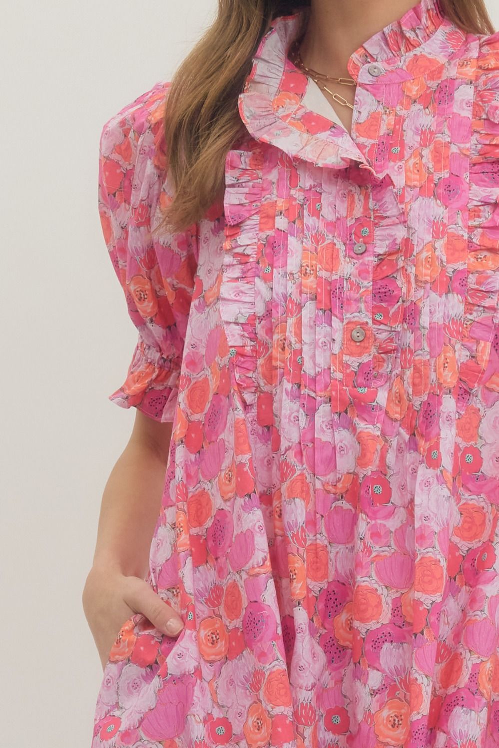 Pink Floral Mini