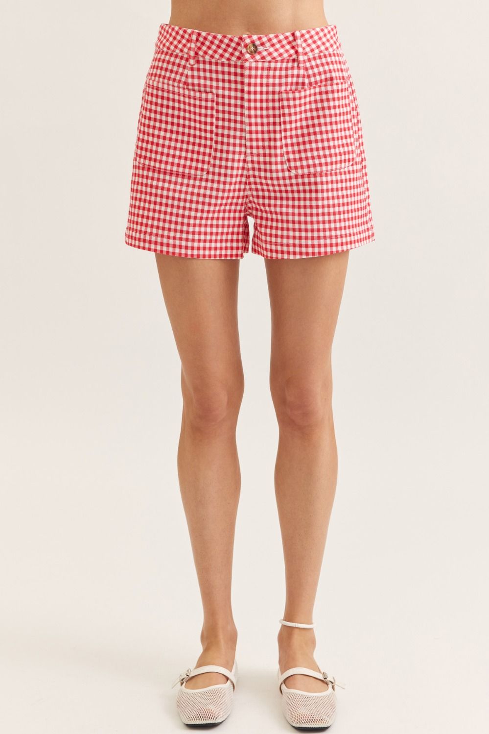 Gingham Shorts