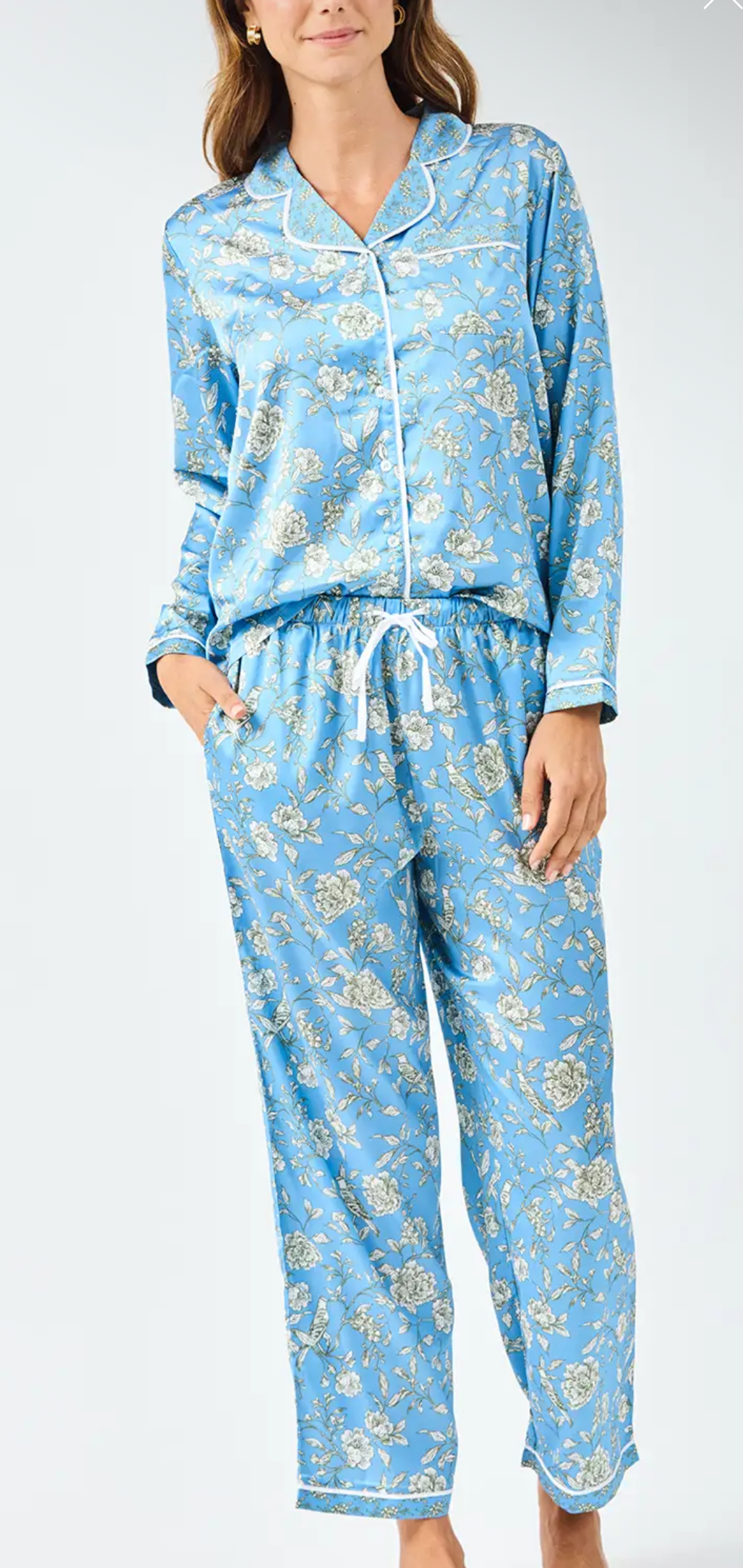 Charlotte Songbird Blue Pajamas