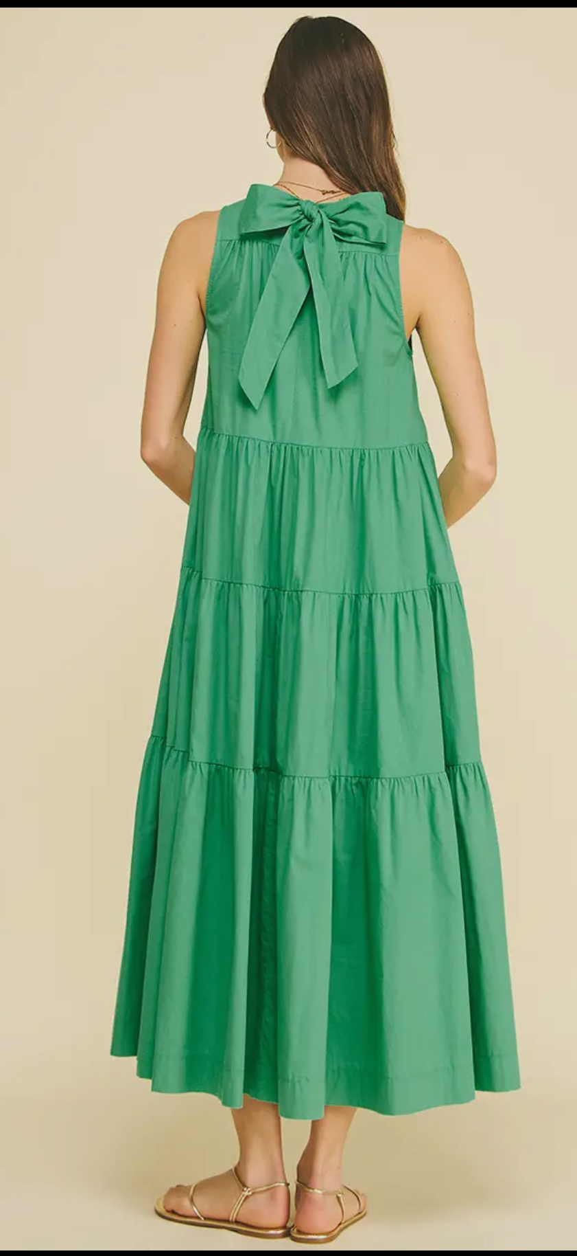 Green Garden Maxi Dress
