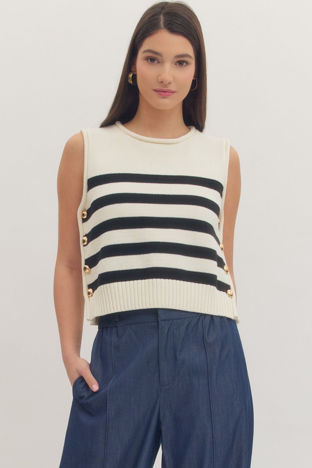 Camille Coastal Knit Top