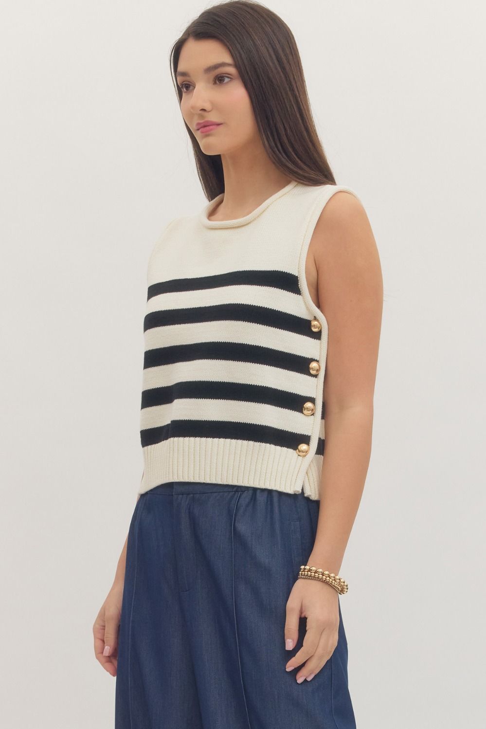 Camille Coastal Knit Top