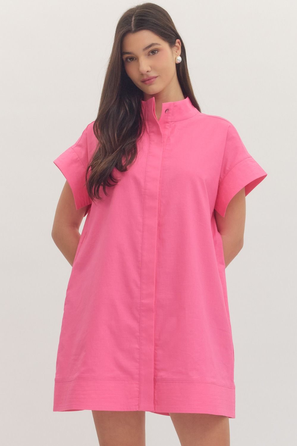 Summer Lovin Mini Dress-Pink