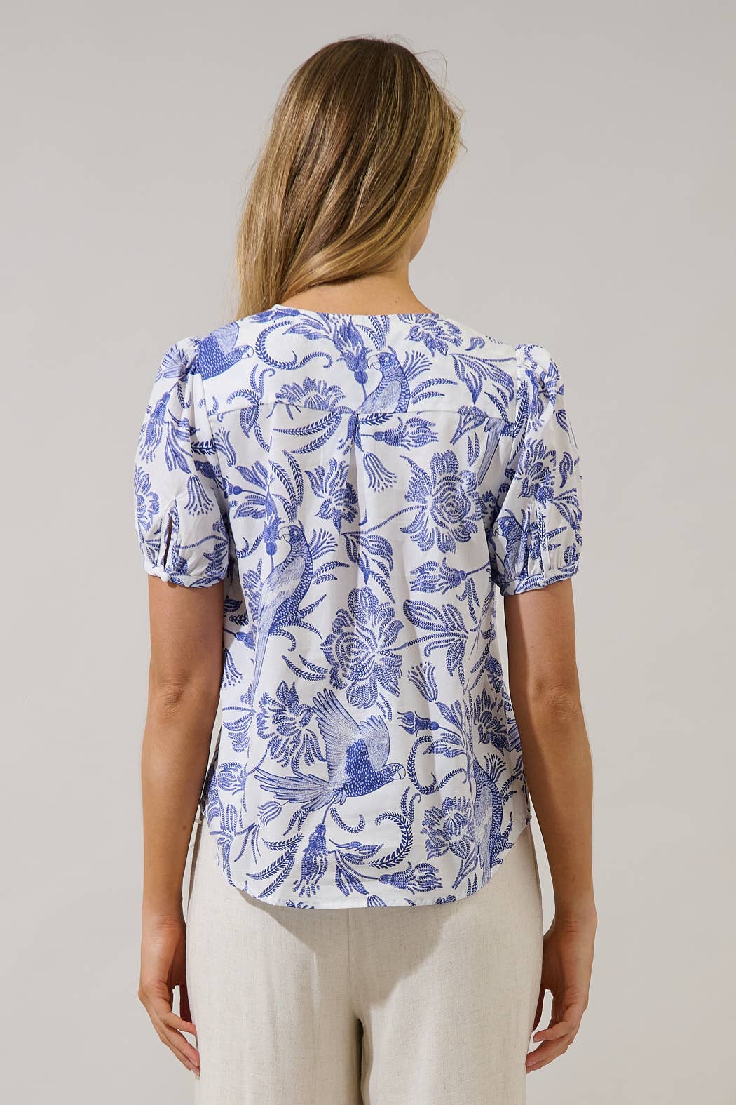 Hiller Button Down Top