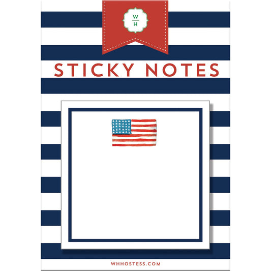 American Flag Single Sticky Notes