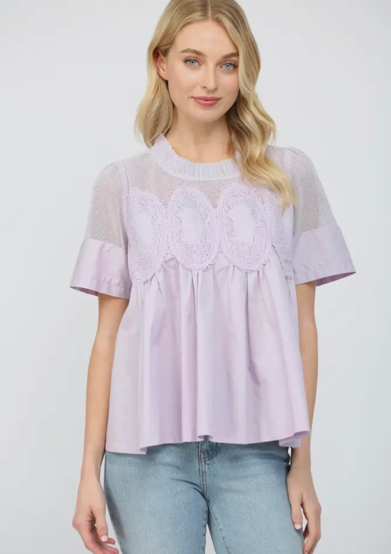 Sheer Puff Top