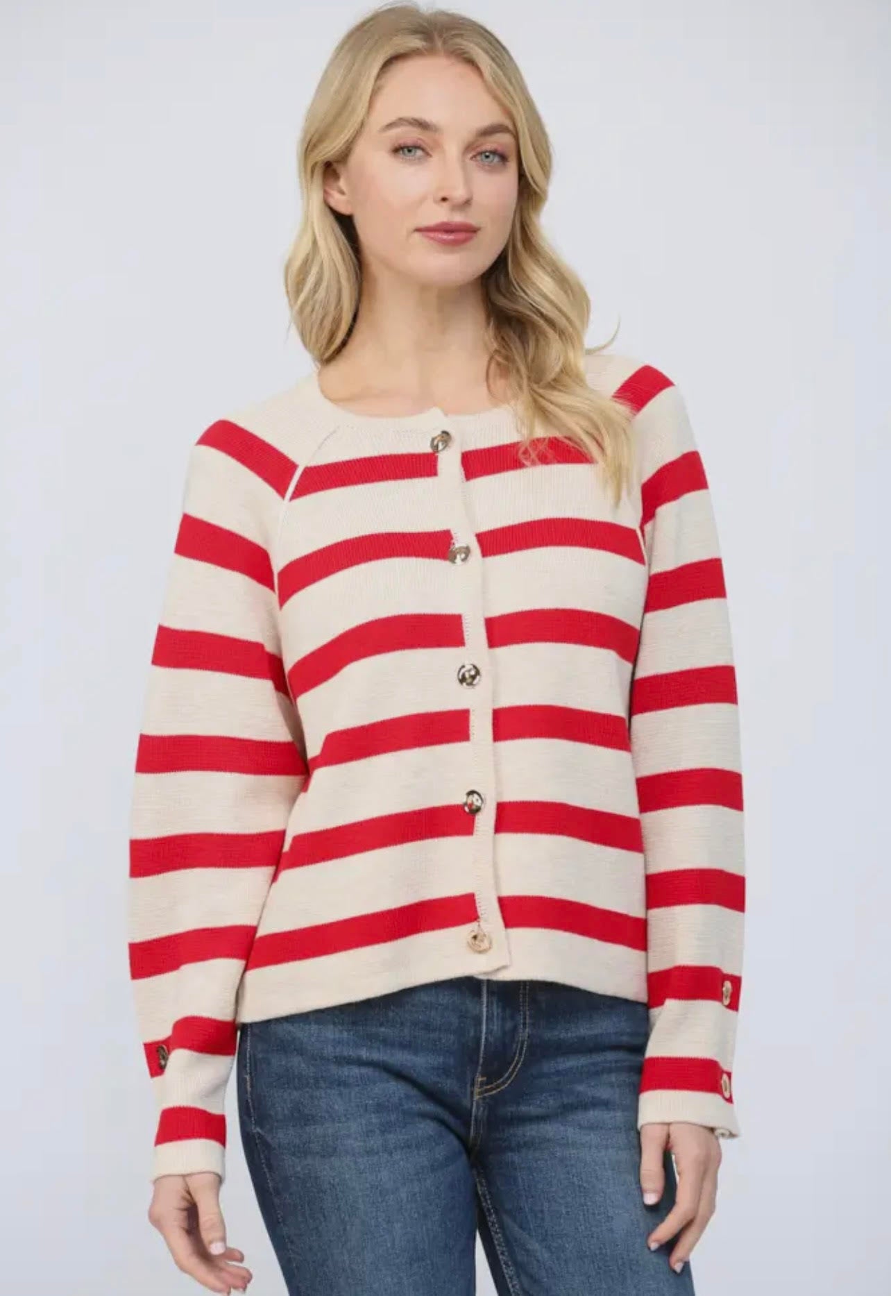 Striped Cardigan